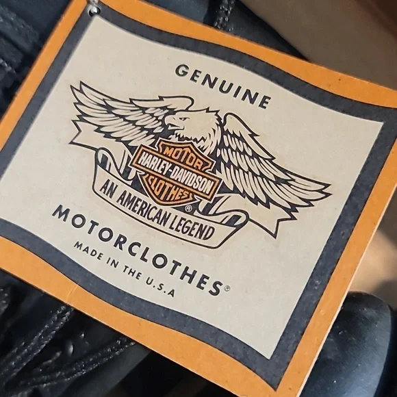 Harley davidson leather riding boots new Women's 9 - Picture 4 of 11